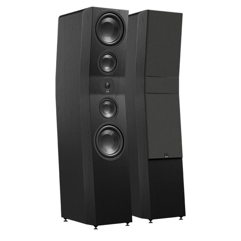 SVS Ultra Evolution Pinnacle Tower Floorstanding Speaker (Each) BLACK OAK VENEER - Open Bo