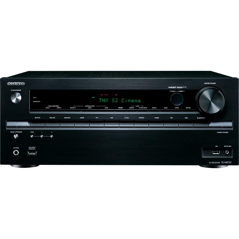 Onkyo TX-NR737 7.2-Channel Network A/V Receiver w/ HDMI 2.0