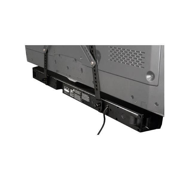 OmniMount OCSBA Universal Sound Bar Mount -Up to 30 lbs -Black - Click Image to Close