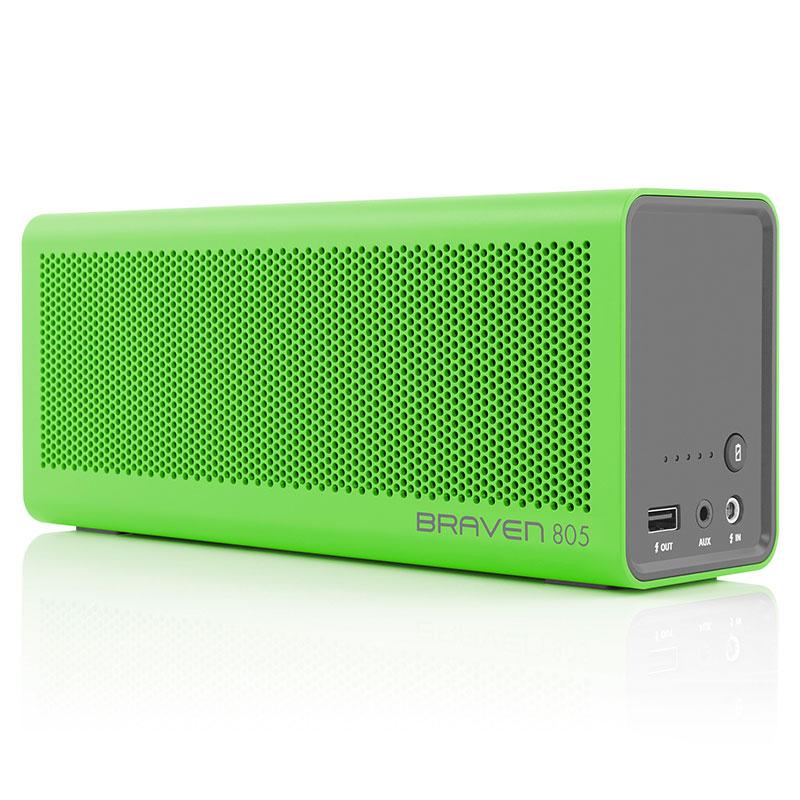 Braven 805 Wireless HD Bluetooth Speaker GREEN