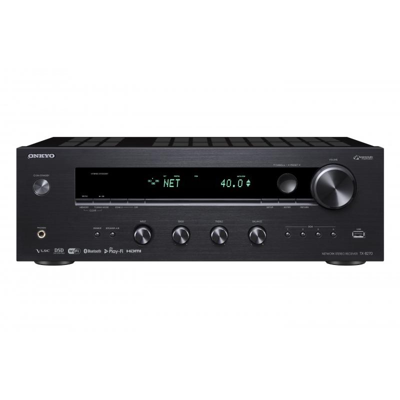 Onkyo TX-8270 Network Stereo Receiver with Built-In HDMI, Wi-Fi & Bluetooth