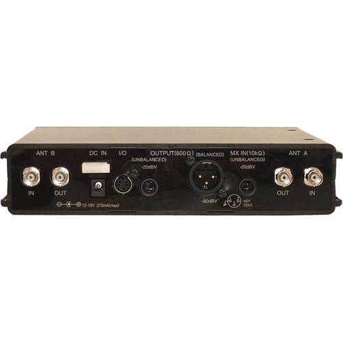 TOA WT-5800 H01US Wireless 64-Channel True Diversity Tuner, 576 to 606MHz - Click Image to Close