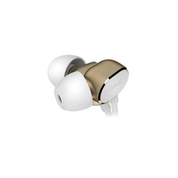 AKG N20GLD Premium Comfortable In-Ear Headphones GOLD - Click Image to Close