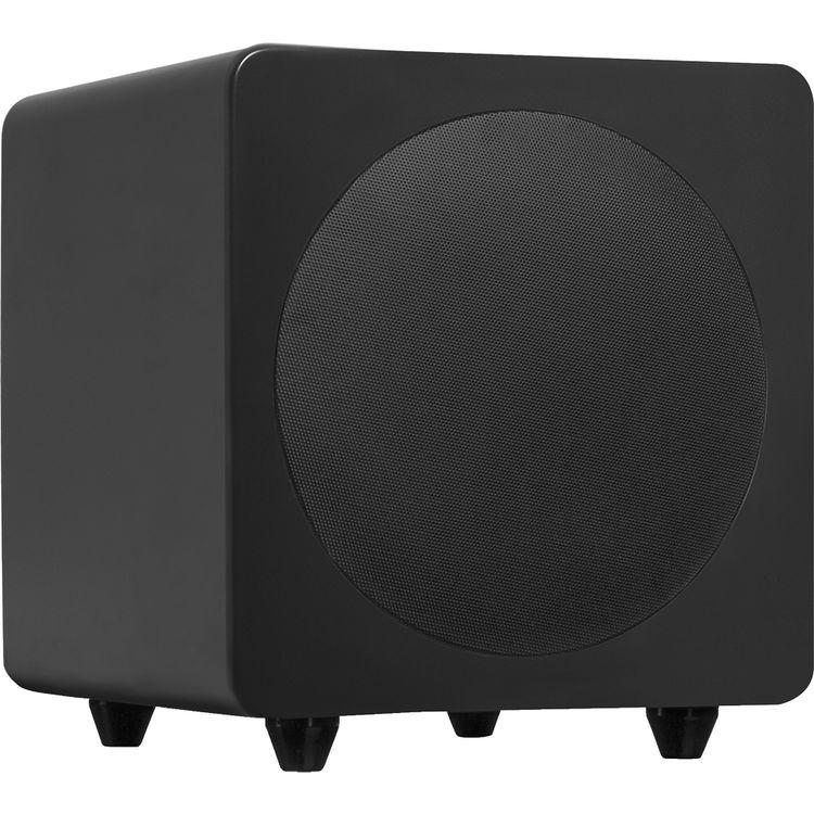 Kanto SUB6MB Active Subwoofer with RCA Cable MATTE BLACK