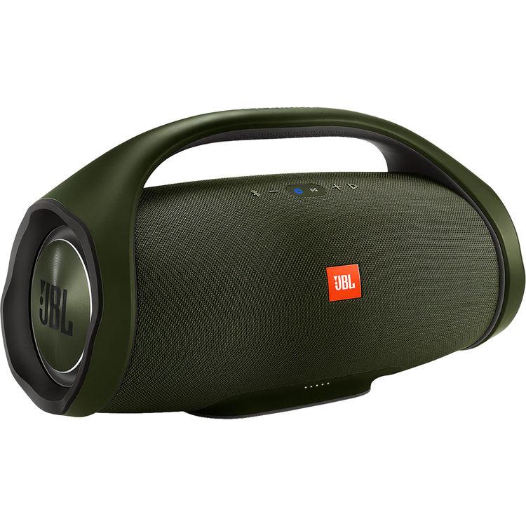 JBL BOOMBOX Portable Bluetooth Waterproof Speaker FOREST GREEN