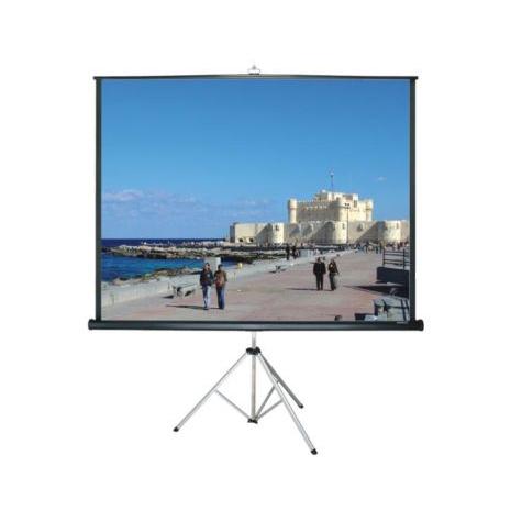 Grandview PT-L 96" Classic Tripod Portable Screen (Pneumatically Pressurized) 1:1 - Click Image to Close