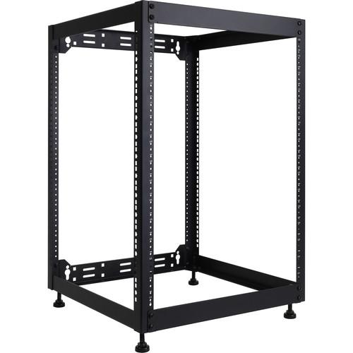 Omnimount OMN-REO14U-BLK Stackable Open Rack System BLACK