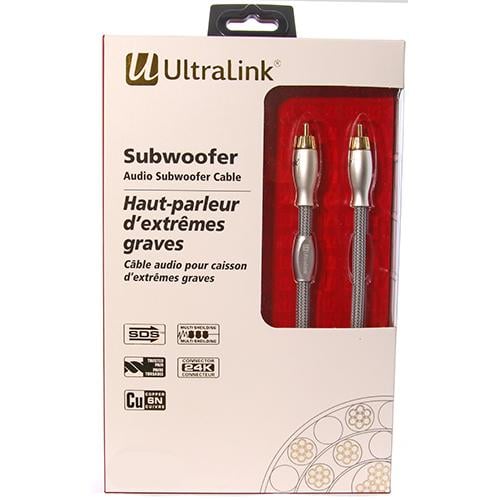 Ultralink USW4M Caliber Subwoofer Cable (4 Meter) - Click Image to Close