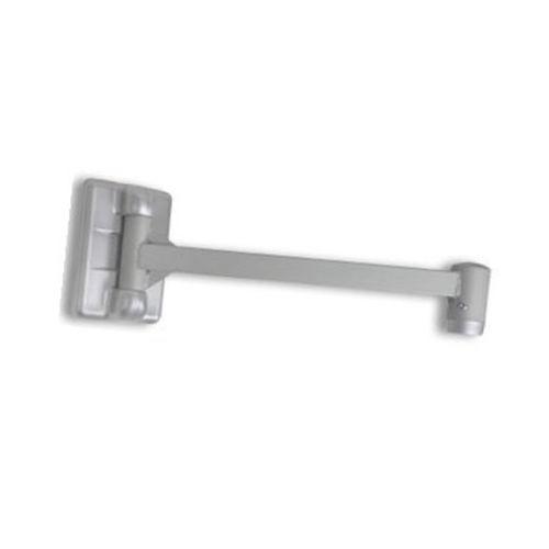 B-TECH BT7803 Wall Arm with Swivel for 50mm Pole in SILVER