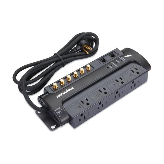 Panamax M8-AV-PRO Hi-Definition 8 Outlet Surge Protector - Click Image to Close