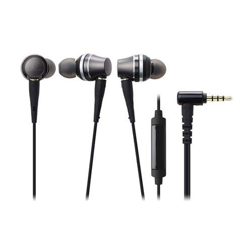 Audio Technica ATH-CKR90iS In-Ear High-Resolution Headphones with Mic & Control - Click Image to Close