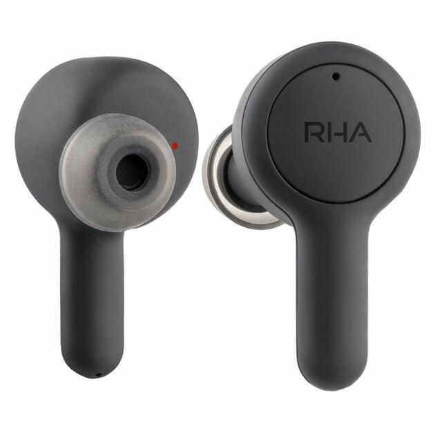 RHA Trueconnect True Wireless Sport Earbuds with Bluetooth 5 & Sweatproof BLACK