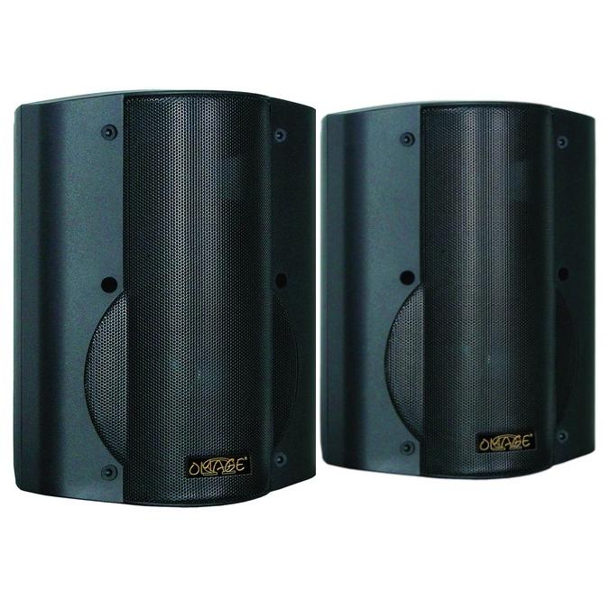 Omage GR-308 GRANITE SERIES 8" Outdoor Speaker (Pair) BLACK