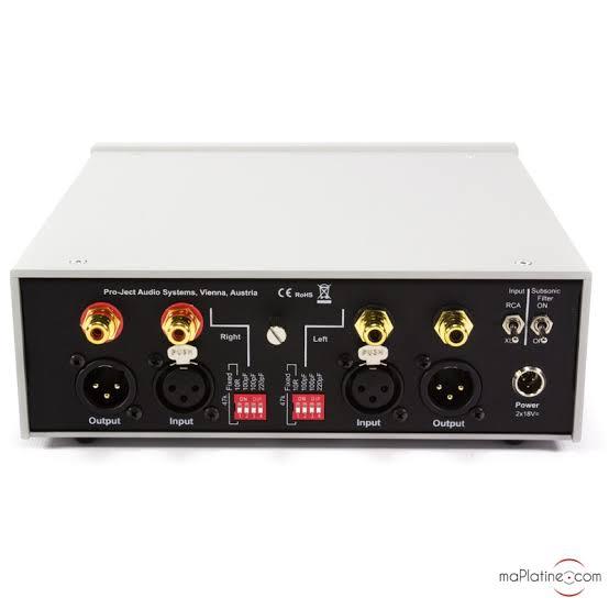 Pro-Ject Phono Box RS High-end Phono Preamplifier SILVER - Click Image to Close