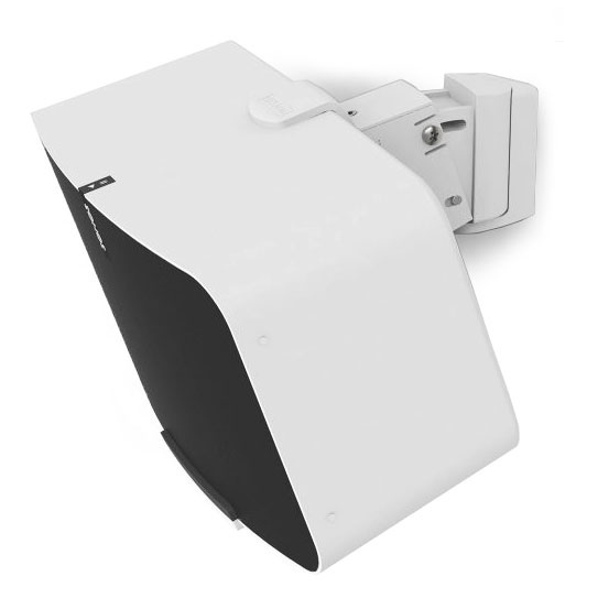Flexson FLXP5WM1013 Wall Mount for Sonos PLAY:5 Speaker WHITE - Click Image to Close