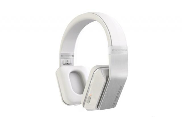 Monster Cable Inspiration Pearl White Noise-Canceling On-Ear Headphones - White