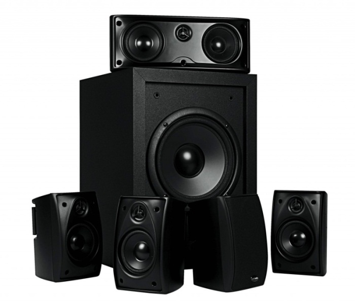 Polk RM6750 5.1 Channel Home Theatre System (Black)