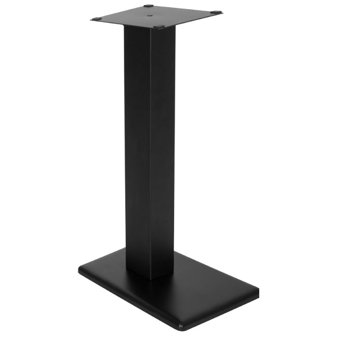 Sonora S1M-23 23" Single Post Metal Speaker Stand PAIR - Click Image to Close