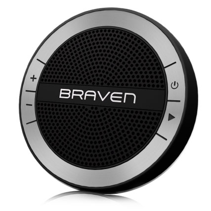 Braven Mira IPX5 Wireless Water Resistant Speaker BLACK