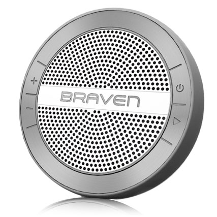 Braven Mira IPX5 Wireless Water Resistant Speaker GREY