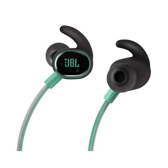 JBL Reflect Response Wireless Touch Control Sport Headphones TEAL - Click Image to Close