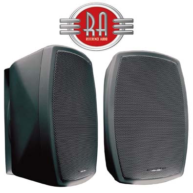 Reference Audio RAW  6.5" All Weather Speaker Pair Black