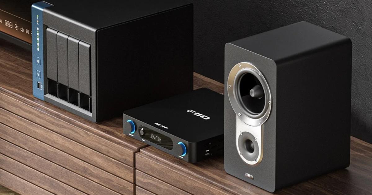 FiiO Air Amp Streaming Integrated Amplifier BLACK