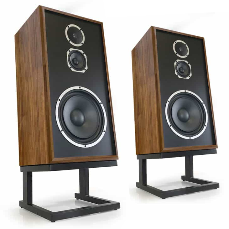 KLH Audio Model Five Floorstanding Speaker by Henry Kloss  (Pair) WALNUT