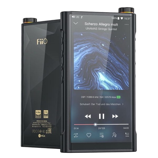 FiiO M15S Portable High-Res DAP - Click Image to Close