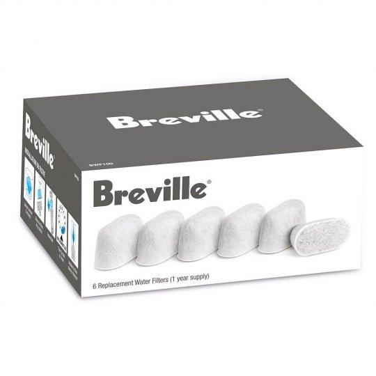 Breville BWF100 Charcoal Water Filters (6 pack)