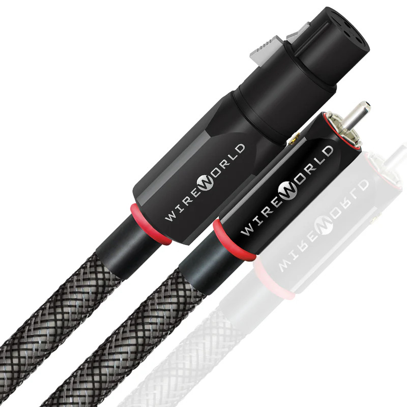 Wireworld Silver Eclipse 10 Balanced XLR Audio Interconnect Cable 2m