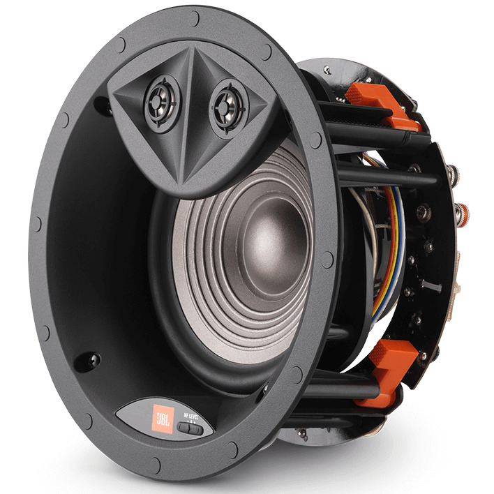 JBL Studio 2 6ICDT 6.5-inch Dual-Tweeter In-Ceiling Speaker WHITE