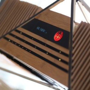 Description image for iFi Aurora All-In-One WiFi Eight Speaker Reference System w Hybrid Tube Class A Amp BAMBOO