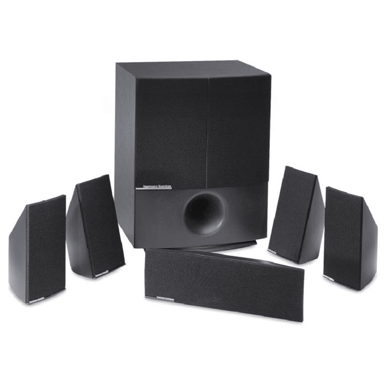 Harman/Kardon HKTS 10 5.1-Channel Home Theatre Speaker Package BLACK