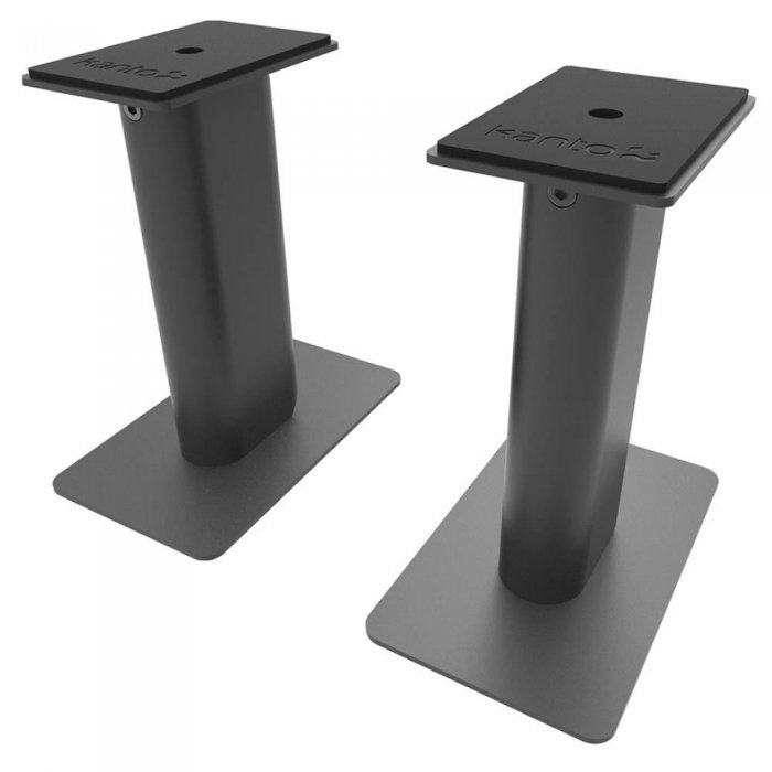 Kanto SP9 9-inch Universal Desktop Speaker Stand (Pair) BLACK - Click Image to Close