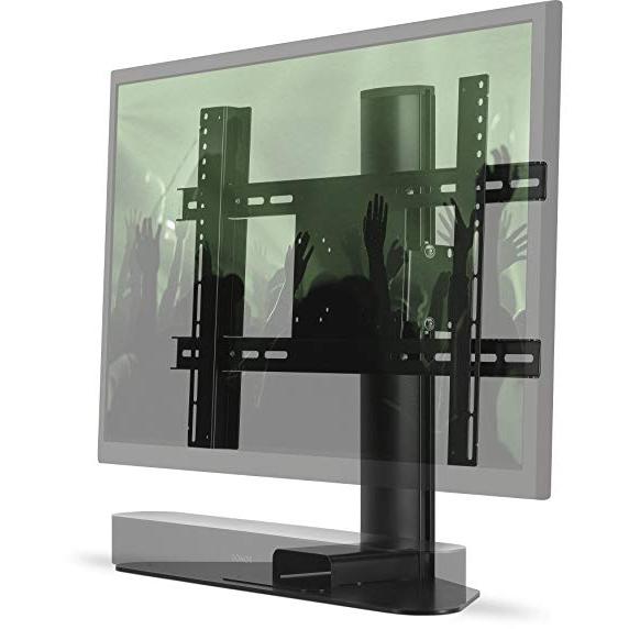 Flexson B-ATVS 65-Inch Adjustable TV Stand for Sonos Beam BLACK - Click Image to Close