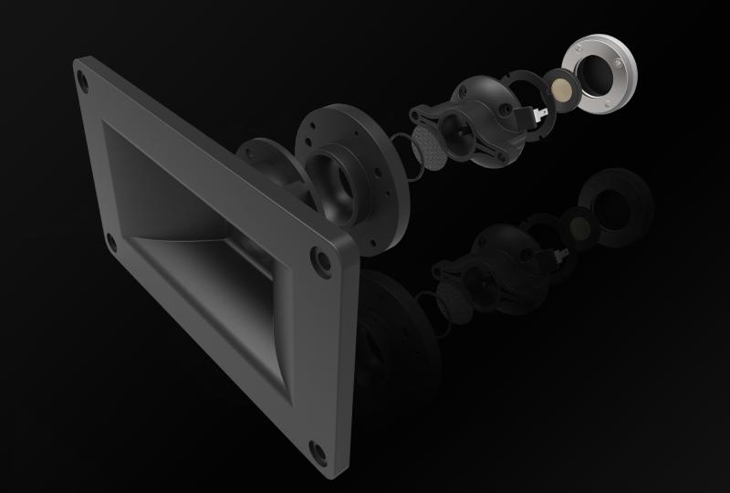 Description image for Klipsch KHORNAK6B 15" Klipschorn AK6 Floorstanding Speaker BLACK