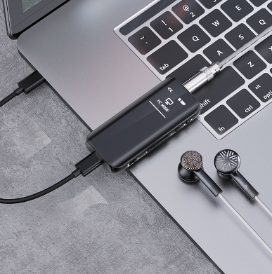 Description image for FiiO BTR15 Bluetooth DAC and Headphone Amplifier BLACK [2024]