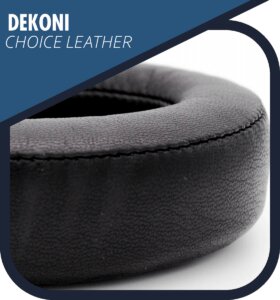 Description image for Dekoni Audio Replacement Earpads for Sony WH1000XM4 Choice LEATHER GRAY