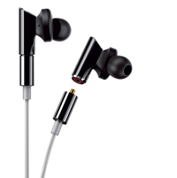Description image for Onkyo IE-CTI300S In-ear Headphones with Control Talk for iOS SILVER