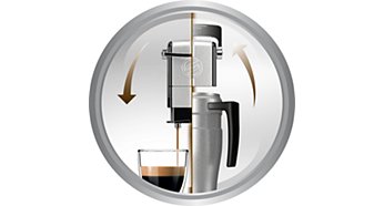 Espresso/Coffee Selection Lever