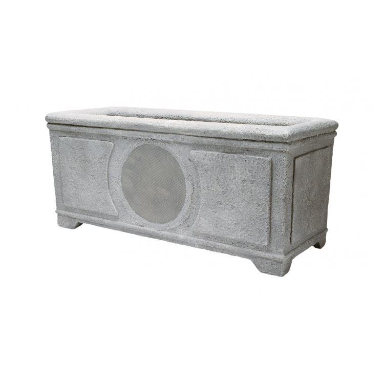 Niles Audio PB6SIPRO 6-Inch Loudspeaker Planter Box WEATHERED CONCRETE