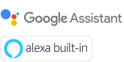 Google Assistant & Alexa built-in logos