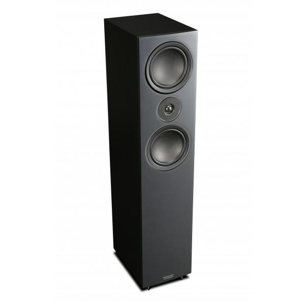 Mission LX-4 Two-Way Dual 6.5-inch Floor Standing Speaker (Pair) BLACK - Click Image to Close