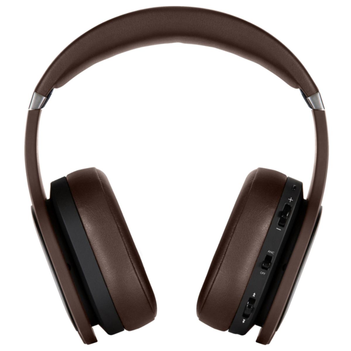 PSB M4U 8 MKII Premium Wireless Active Noise Cancelling Headphones BROWN - Click Image to Close