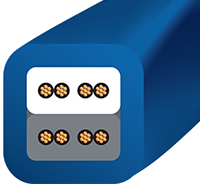 Description image for Wireworld Mini Stratus Power Conditioning Cord (1.0M)