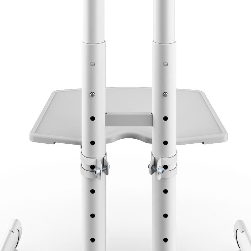 Kanto MTM65PL Mobile Mount Device Steel Tray for 3765 Inch Tv's BLACK