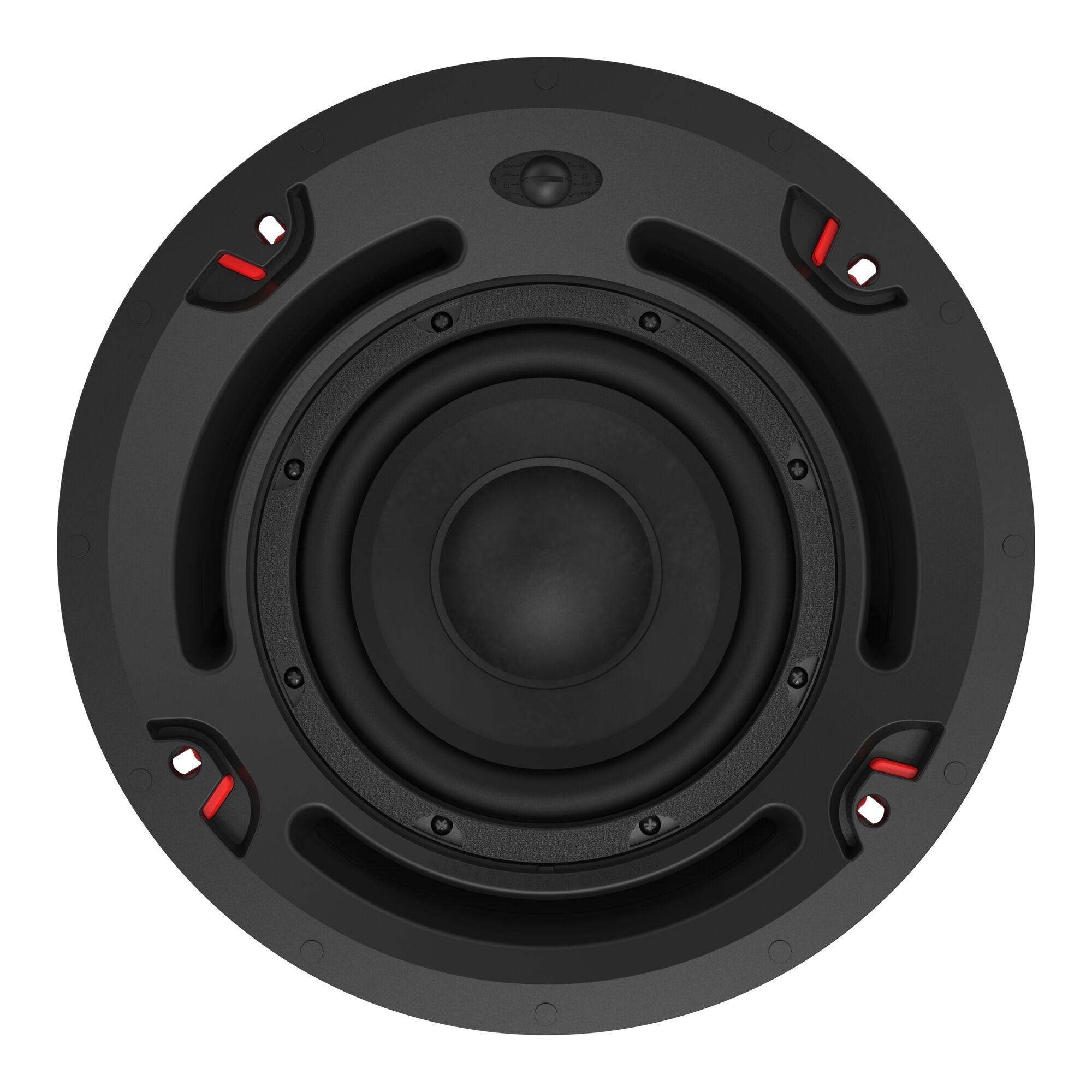 Klipsch PIC800SWBW Pro In-Ceiling 8-Inch Subwoofer With Transformer (Each) BLACK