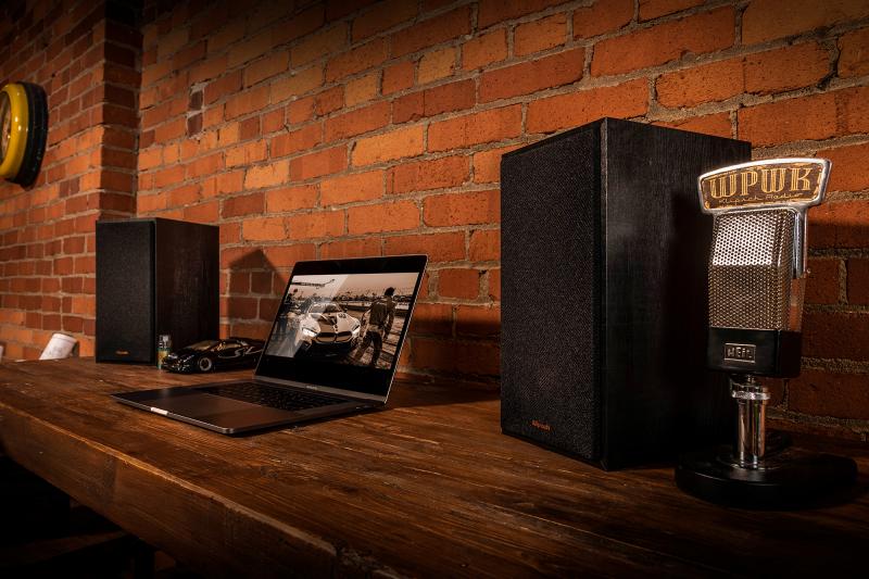 Klipsch Reference Powered speakers by laptop