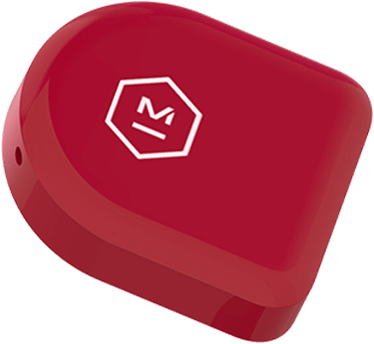 Description image for Master & Dynamic MW07 GO True Wireless Water Resistant Bluetooth In-Ear Earbuds FLAME RED